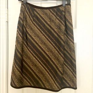 Brown & Gold skirt